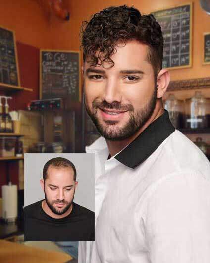 Custom men's hair replacement system Washington Utah